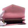 LOUIS VUITTON N60476 Damier Ebene leather Portefeuille Sara Purse Brown leather Used