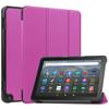 Trifold PU Leather Tablet Cover Protective Case with Automatic Sleep for New Fire HD 8 12th Generation 2022 Release Simple Style