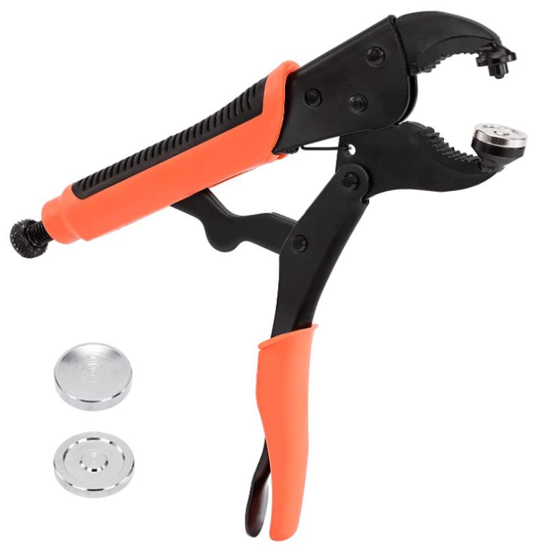 Adjustable Heavy-Duty Snap Fastener Pliers for Boat Canvas Covers