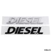 Diesel Engine Logo Three-dimensional English Body Paste Logo Rear Trunk Decorative Paste Fender Side Label Tailgate Logo
