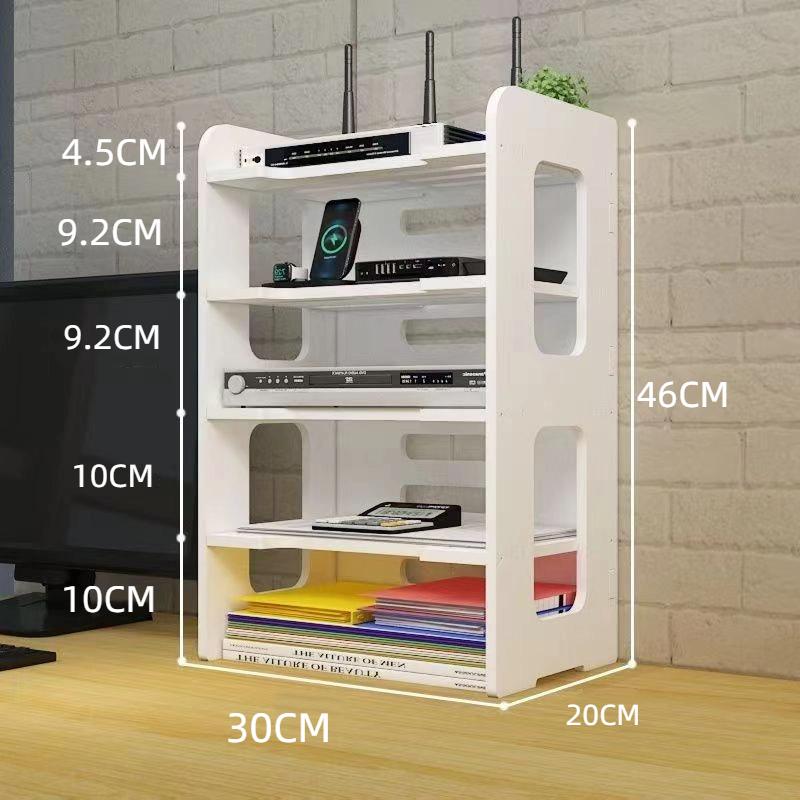 Wifi Storage Rack Wire Plug-in Board Wireless Router Storage Box Set Top Box Storage Rack