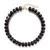 Bright Bohemian Beach Choker: Jelly-Colored Acrylic Resin Necklace for Women