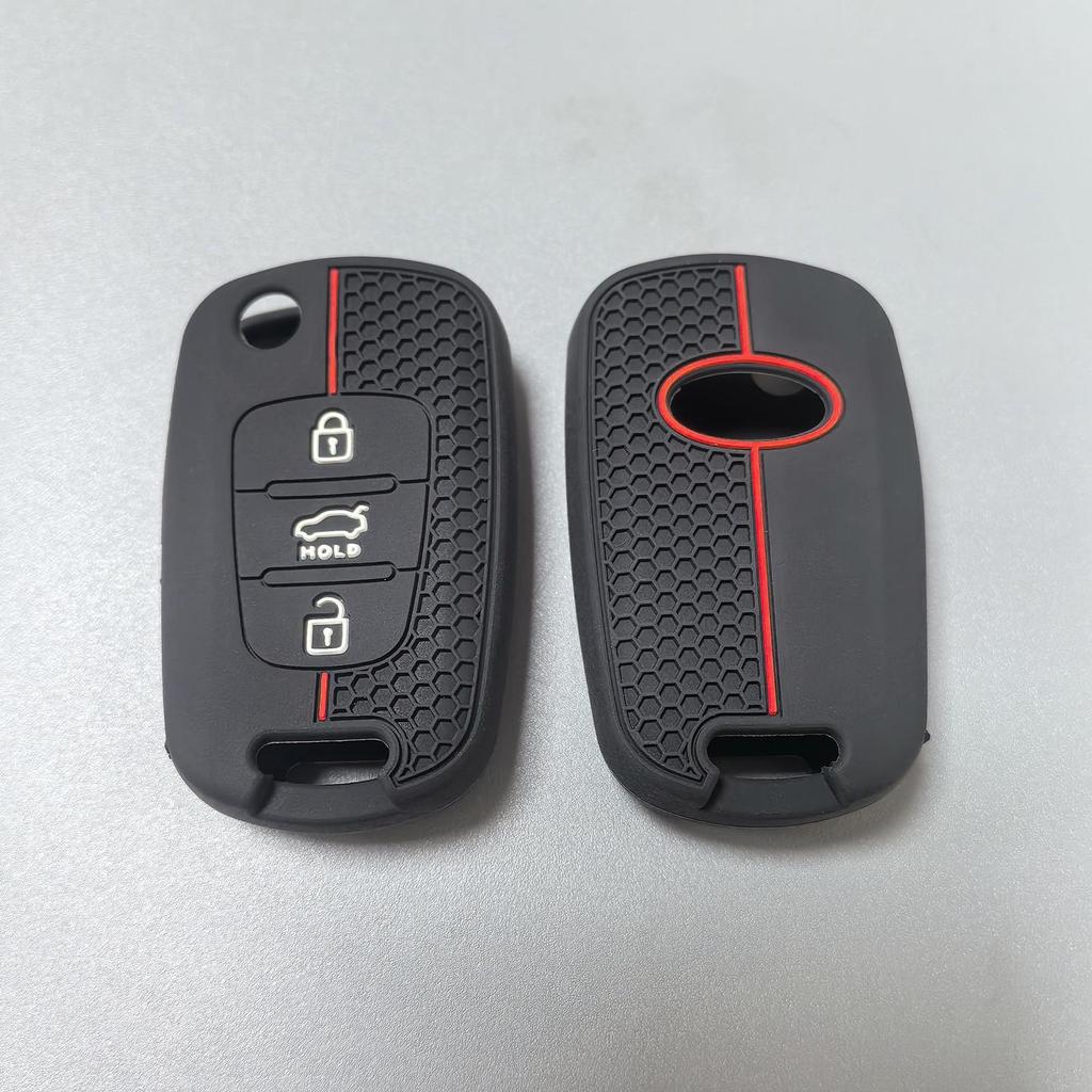 Kia K2, K5, Carens, Sportage, Sorento & Hyundai Elantra, Verna Honeycomb Key Case