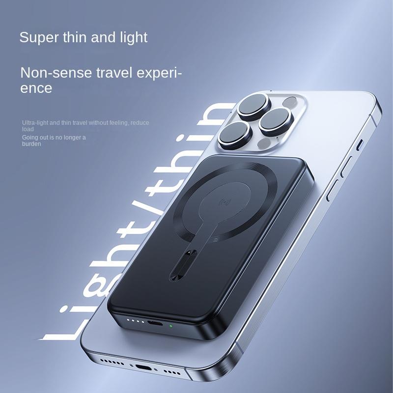 Magnetyczny Power Bank 10000mAh 22.5W Szybka Ładowarka Bezprzewodowa 15W Bateria Zewnętrzna Przewodowe szybkie ładowanie Type-c