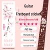 Douyin-Inspired Guitar Fretboard and Body Graffiti Stickers