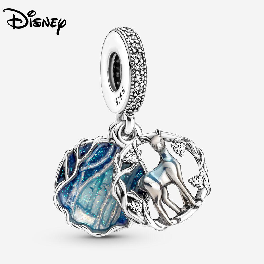 925 Silver Disney Charms Dragon series Beads Pendants Fit For Necklace Original Bracelet DIY Festival Women's Party Gifts