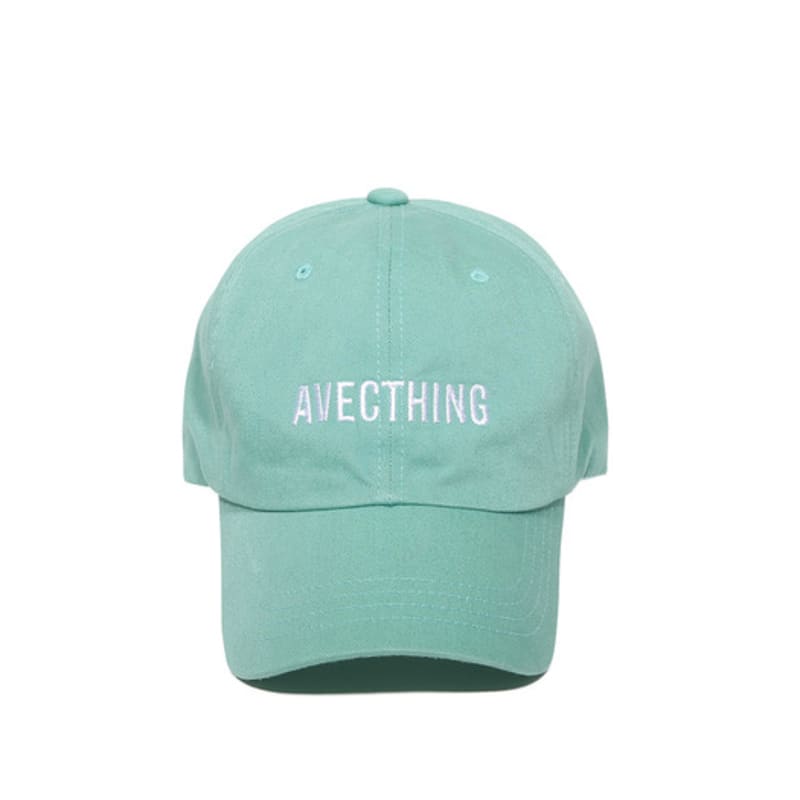 

AVECTHING CHILL OUT BALL CAP WHITE