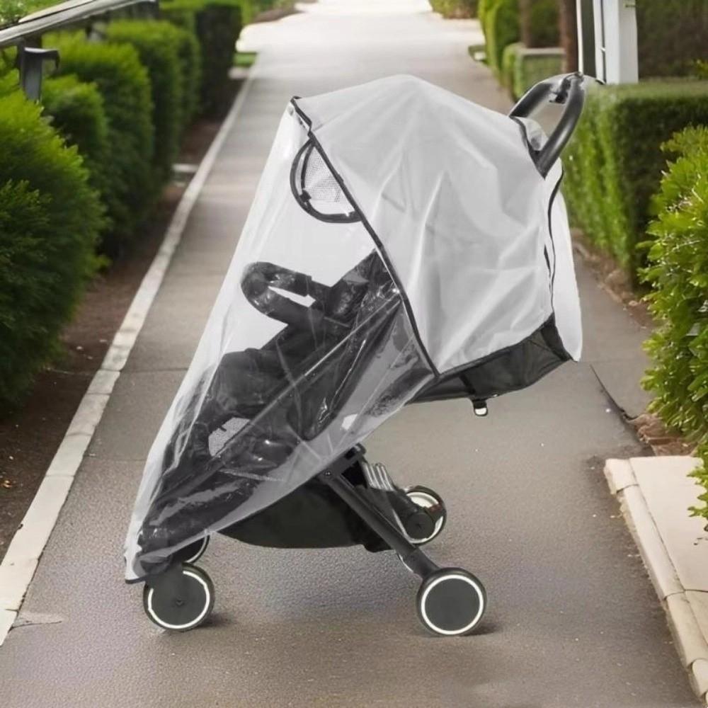 Breathable Baby Cart Raincoat 360 Degree Rainproof Cover Stroller Rain Cover  Stroller Accessories