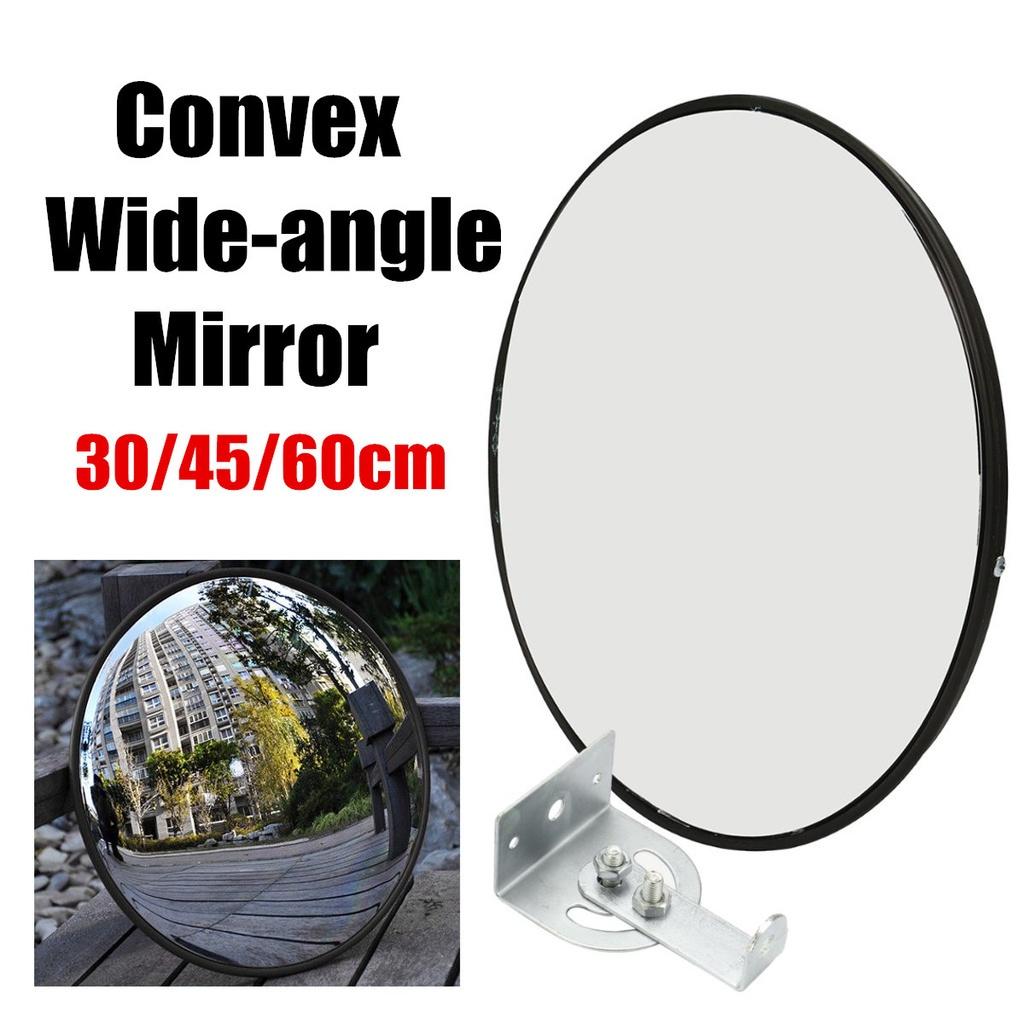 3 Sizes 180 Degrees 30/45/60cm Traffic Wide Angle Mirror Safety Outdoor Indoor Mirror Angle Convex Security Mirror Wall Dome Replacement