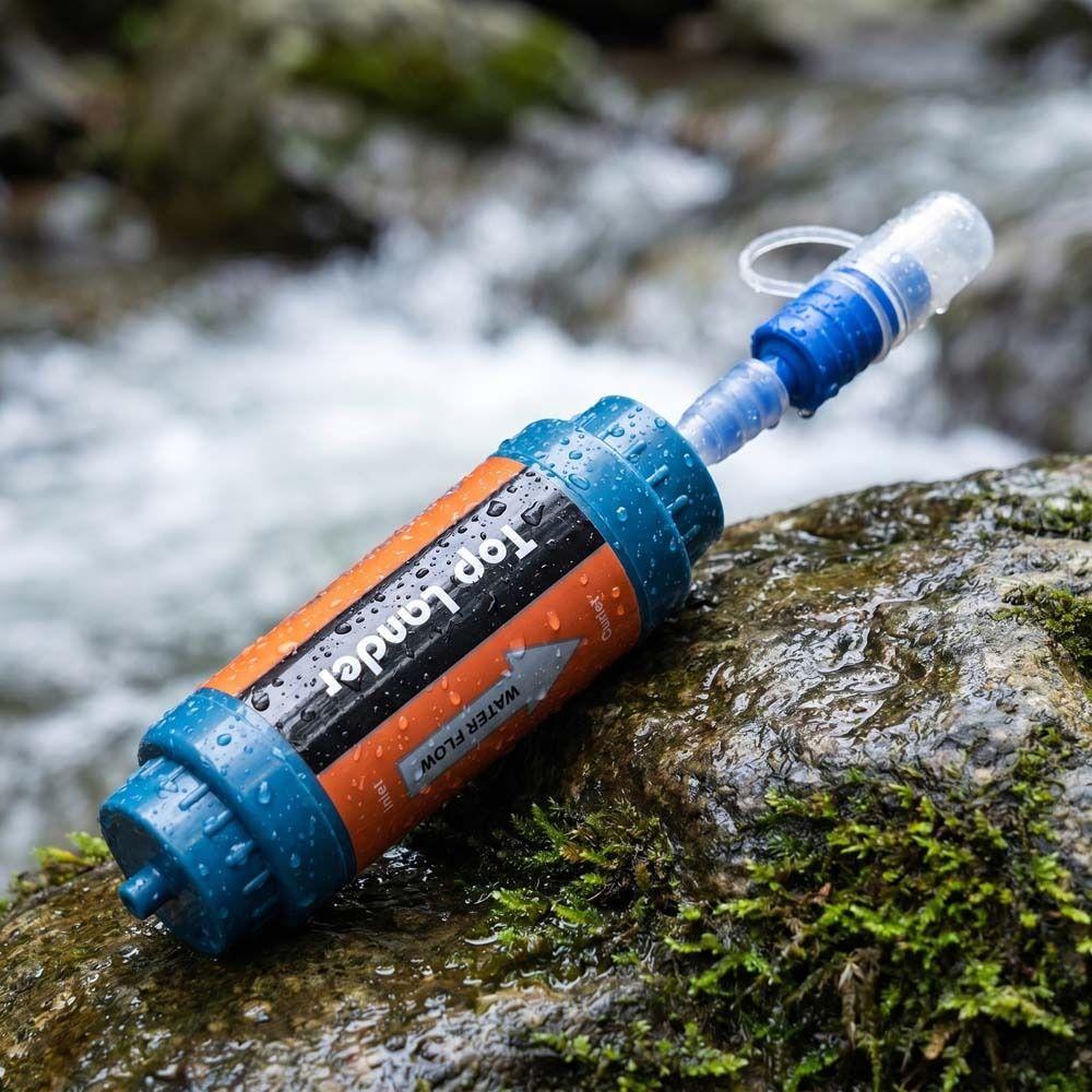 Straw Mini Water Filter Straw Purifier Drinking Water Filtering Straw  Outdoor