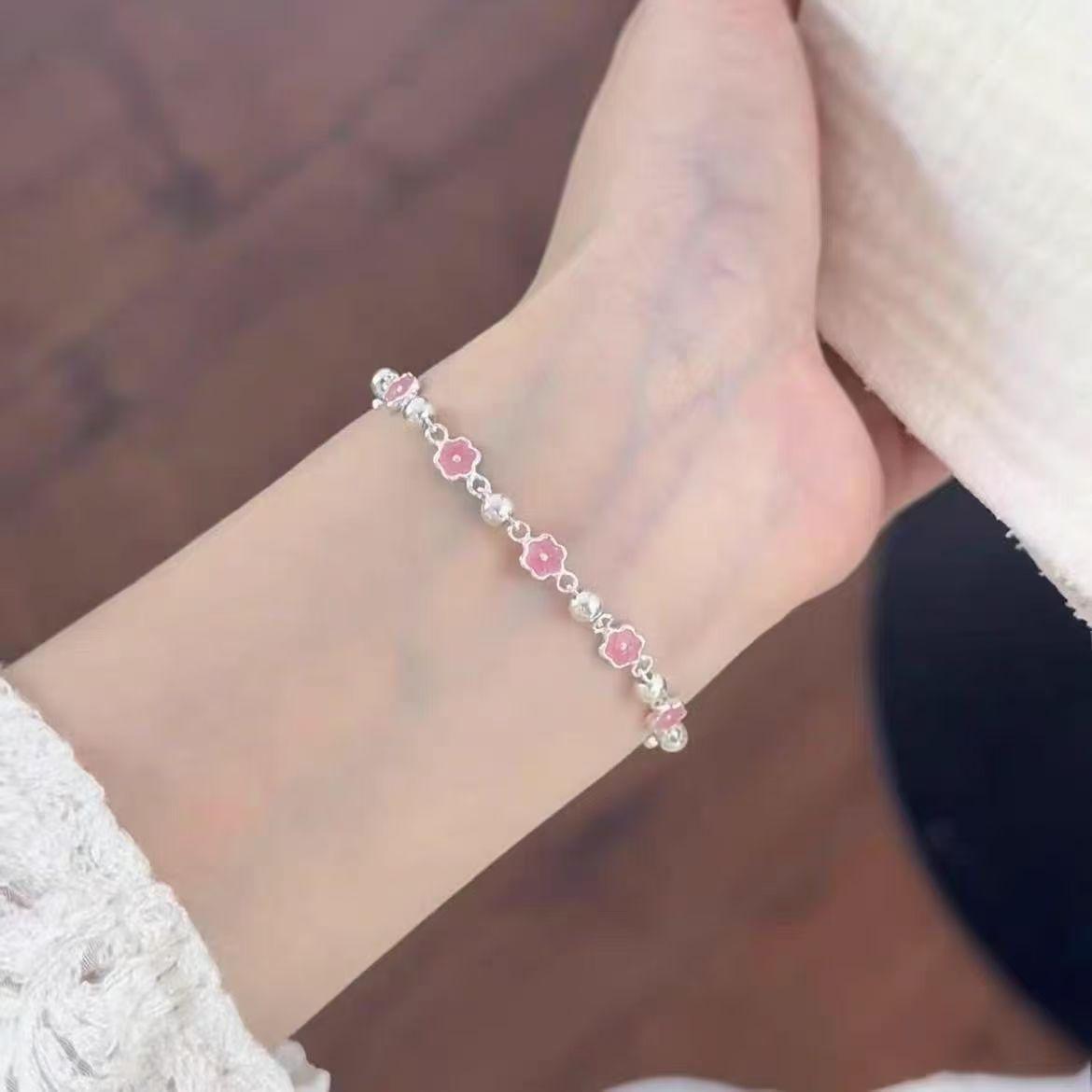 

New Chinese Style Palace Enamel Color Bracelet Light Luxury Classical Elegance Fashion Bracelet Temperament Versatile Bracelet