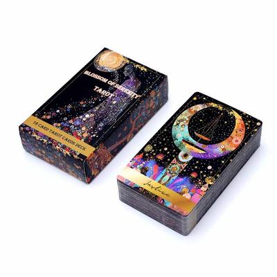 Blossom of Serenity Tarot Deck 78 Pcs Tarot Cards 10.3*6cm