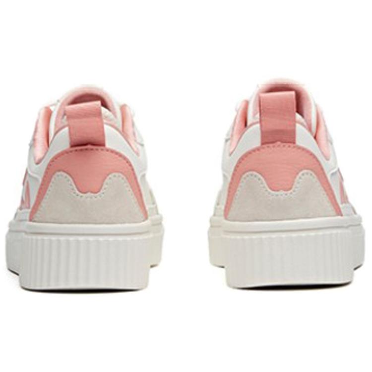 New Anta Low Top Skateboard Shoes Women's White Pink 922018050-1