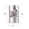 MUGE-63/70/76/83MM Air Flow Sensor Mount For TOYOTA MAZDA SUBARU SUZUKI Air Flow Meter Base Intake Meter Adapter MAF011