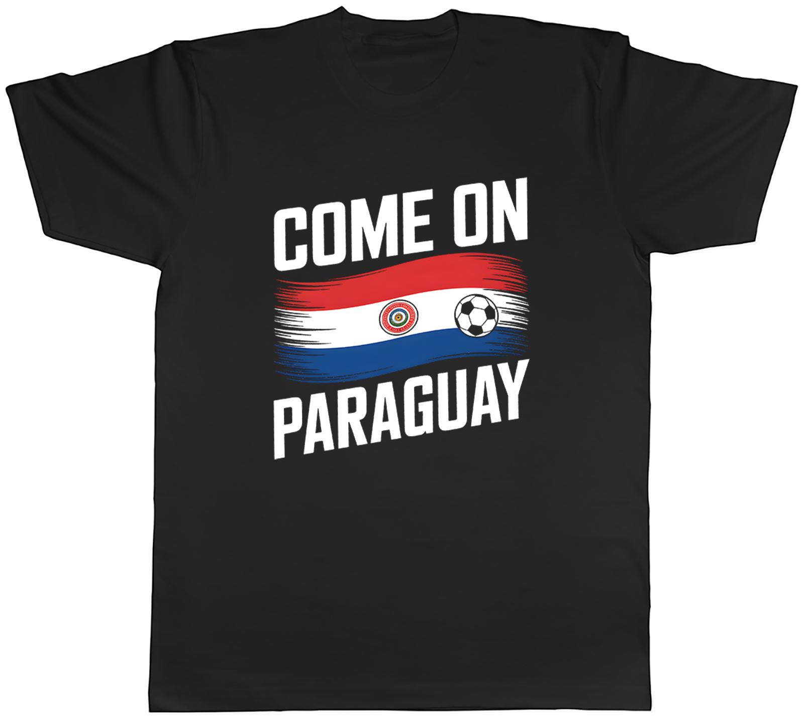 Come on Paraguay Supporter Football Fan Unisexs TShirt Tee Gift Top S