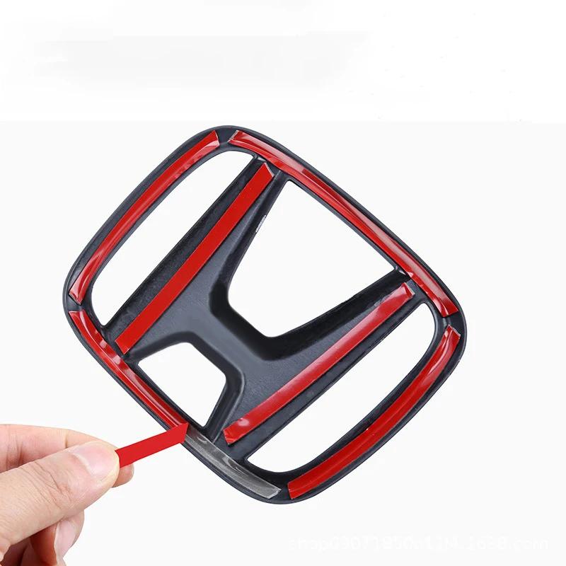 3D ABS Car Steering Wheel Badge Emblem Steer Wheel Sticker Decal Car Styling For HONDA CIVIC HR-V XR-V UR-V FREED STEPWGN