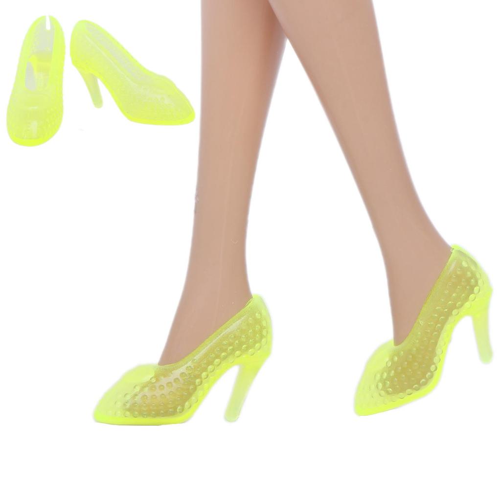Mixed Style 11.5'' Girl Doll Shoes Sandal Boots Slipper Mini High Heel Shoes for 30cm Doll Accessories Toy