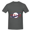Stolas Red White And Blue Full Of Cotton Feeling Tshirt Commuting Vibe Simple Prints Tees