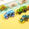 Montessori Holz DIY Auto Spielzeug für Kinder Unbemalte Autos Modell Malen Kritzelkunst Unfertige Bastelarbeiten Vorschul-Lernspielzeug