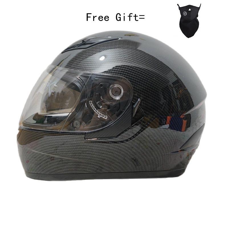 Full Face Racing Motorcycle Helmet Double Visor Sports Motorbike Headgear for Protection And Comfort