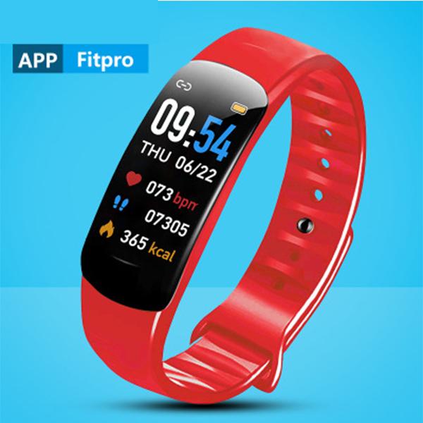 Bildschirm Herzfrequenzmesser Fitness Tracker Sport Smart Armbanduhr