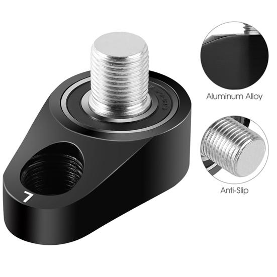 1 Paar Fahrradpedaladapter, universell, hohe Festigkeit, hohe Härte, Fahrradpedal-Booster, Fahrradzubehör