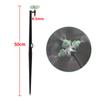 5pcs Hanging Anti-drip Spray Four-way Atomizing Nozzle Garden Hanging Anti-drip Nozzle 1/4" Barb Screw Connector