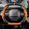 Capa de Volante Quente de Camurça Para Novo Peugeot 3008 5008 e-Partner 2008 408 508 308 2025 2026 Acessórios Automotivos Quentes de Inverno