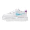 Nike Air Force 1 LV8 TD Digital Swoosh - White Baby Sneakers Black Multi-Color CW1582-100