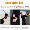 Golf Swing Trainer Ball Golf Training Aids Golf Posture Corrector With Corrective Wristband And Ball Wrist Trainer