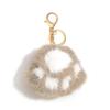Duoling Mink Fur Kitten Paws Keychain: Cute Plush Handbag & Car Decoration, Small Gift