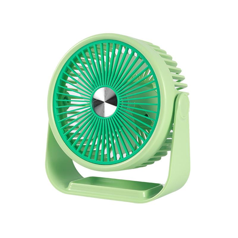 Einfacher Mini-Tischventilator, USB-wiederaufladbarer Mini-Ventilator, Vier Farben, Drei Geschwindigkeitsstufen, Minimalistischer Mini-Tischventilator, Extrem lange Akkulaufzeit