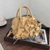 Schleifen Pendeln Einzelne Schulter Crossbody Tasche - 3D Schmetterling Bowling Handtasche