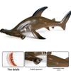 Children's Solid Plastic Hammerhead Shark Underwater Model Toy