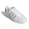 Adidas Dámské tenisky Superstar White Gold Metallic Cloud-White GX1839