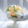 European Bridal Bouquet: Artificial Wedding Flowers for Photography & Home Decor