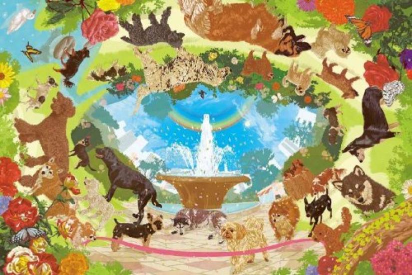 

1000 Piece Jigsaw Puzzle Aim Puzzle Master Happy One Life (Shuichi Saito) (50x75cm)