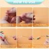 Handy Beading Needle Set Fashion Accessory for Jewelry Makers 4 Sizes Set Portable for Necklaces and Bracelets