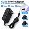 24V 2A Nail Lamp Power Adapter Regulated Output AC DC Adapter  Nail Salon Supplies