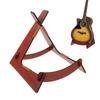 Drewniany stojak na gitarę dla instrumentów akustycznych i elektrycznych Przenośny Kształtowany Podłogowy Uchwyt Ekspozycyjny na Ukulele Mandolinę Bas