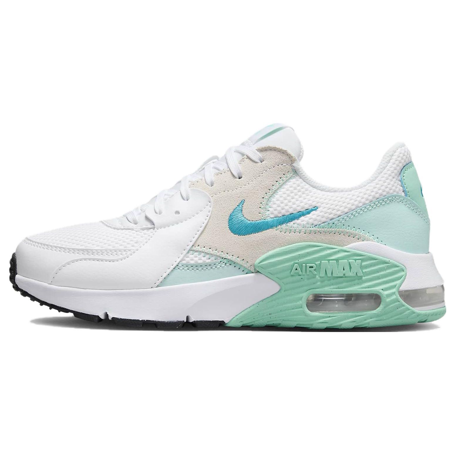 Nike  Air Max Excee White Teal Nebula Women Sneakers Jade-Ice Black CD5432-127 39