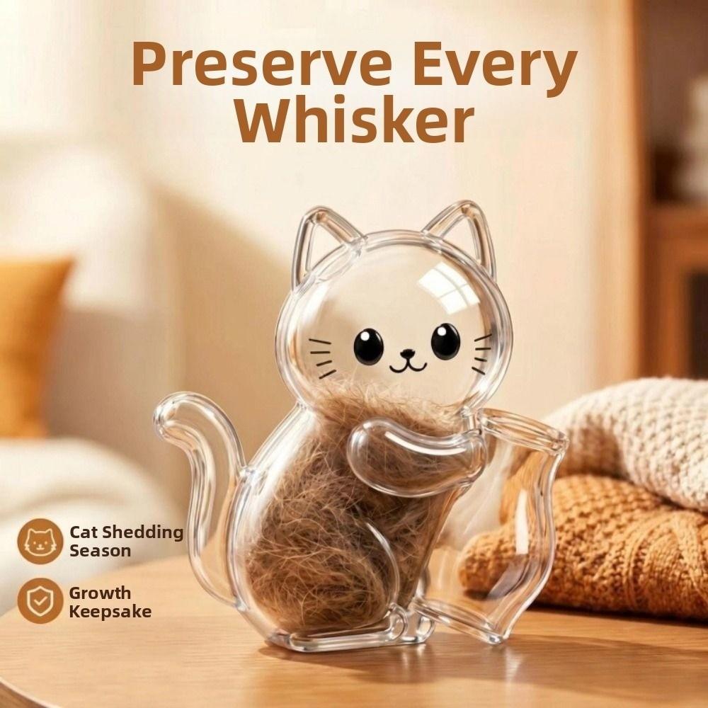 DIY Pet Memorial Fridge Magnet Creative Pet Memorial Container Pet Hair Keepsake Box  Pet Lovers