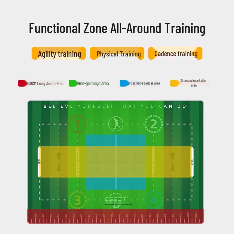 GAIATY Kids Indoor Football Training Mat