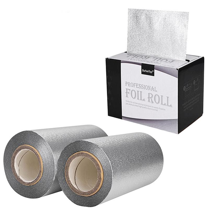 30/50 Meters Professional Heavy Duty Aluminum Foil For Hair Coloring Highlights Bleaching Salon Barber Styling Tools