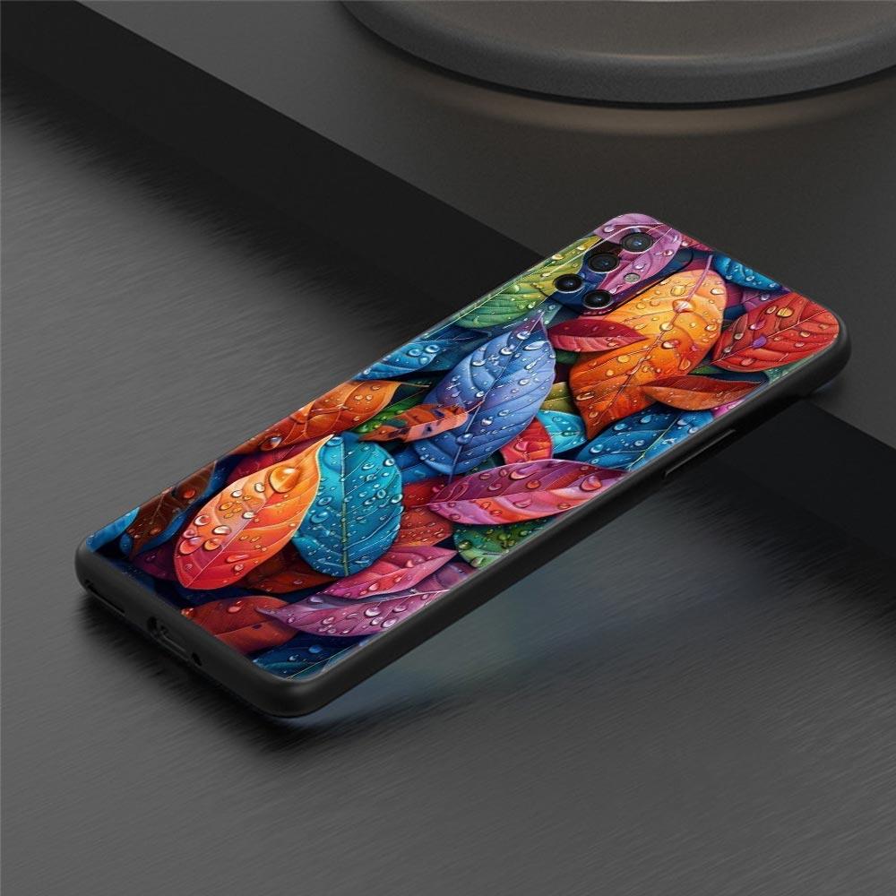 Cartoon Leaf Phone Case For Oneplus 13R 13 12R 11 10T 10R Nord N100 N200 N10 10 9 9R 9RT CE 3 2 Z Pro 5G Soft TPU Cover Fundas