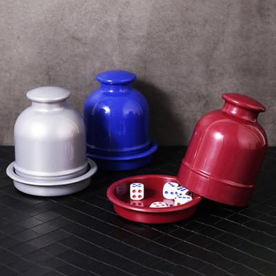 Dice Cup Smooth Surface Anti-crack Comfortable Hand Feeling Wear-resistant Table Game Bar Club KTV Dice Cup with Base