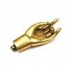 Metal Crafts Brass Guanyin Bergamot Pendant Brass Hand Enlightenment Key Pendant
