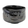 Mino Ware Matcha Tea Made In Bowl, Matcha, Ceremony, Diameter Approx. 12.5cm, Lacquered, Black, Tenmoku, Japan, 505-33