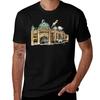 Flinders Street Station Melbourne Tshirt Minimal Art Print Tshirt