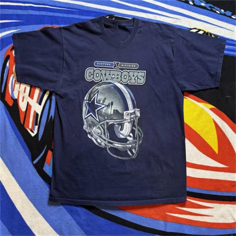 Vintage 90s Emmitt Smith Dallas Cowboys Tee Shirt Large Gray Football Nfl Player T Shirt Lightweight Breathable and Comfortable Clothes